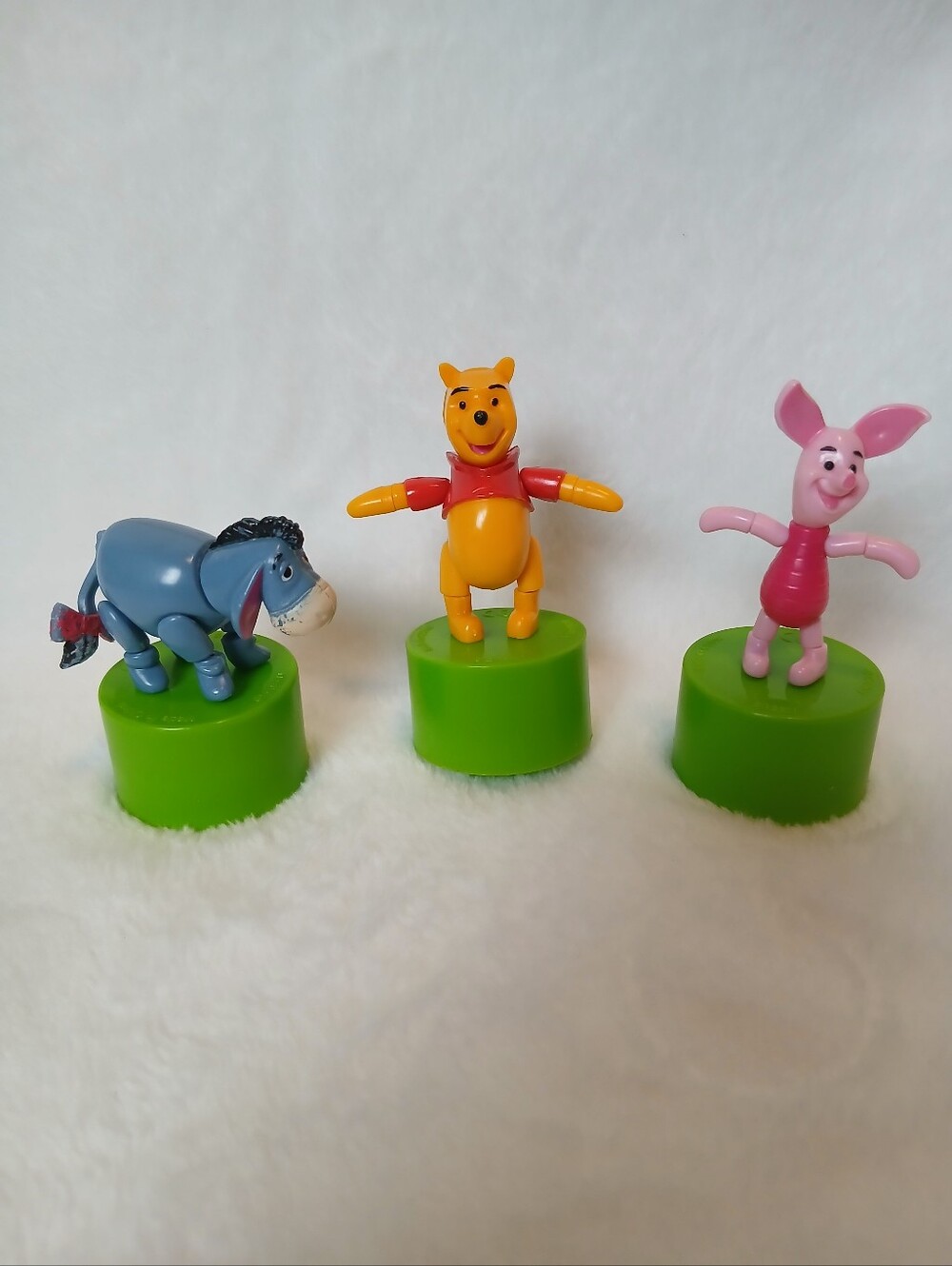 Nestle Winnie the Pooh & Friends Push-up Toys Kids Vintage